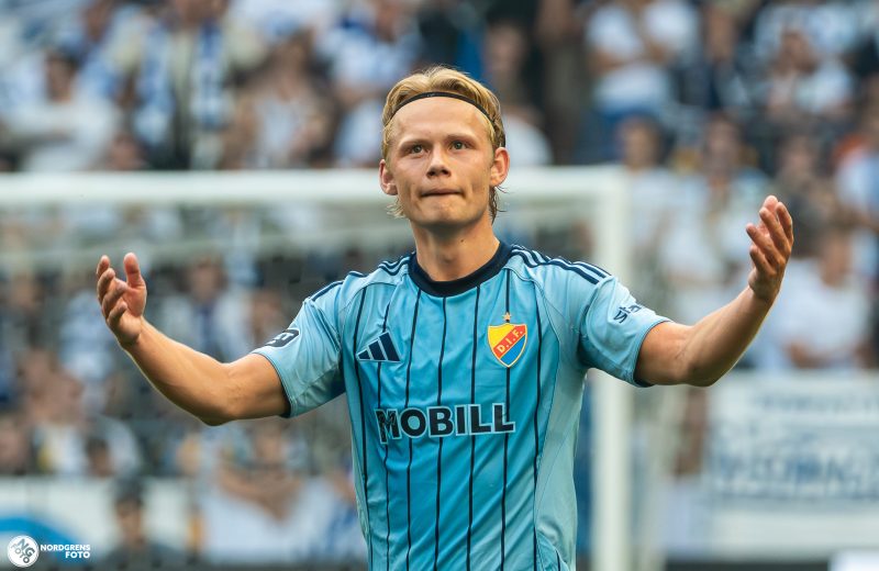 gulliksen gör 1-0 mot IFK norrköping